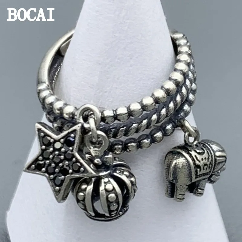 

Мужское и женское регулируемое кольцо из серебра 925 пробы