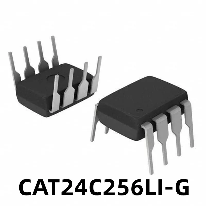 1 piezas nueva pantalla de CAT24C256LI-G impresa 24256E DIP8, Chip de memoria Original