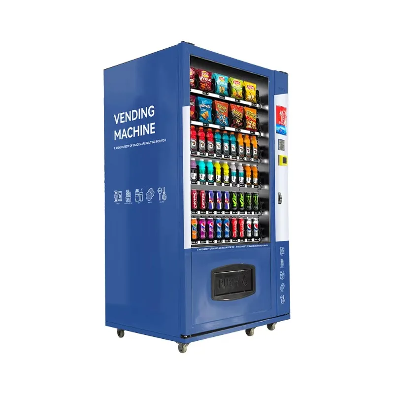 Central Mall Commercial Vending Machine Remote App Background Management Check Sales Data And Stock Level Anytime Remotely