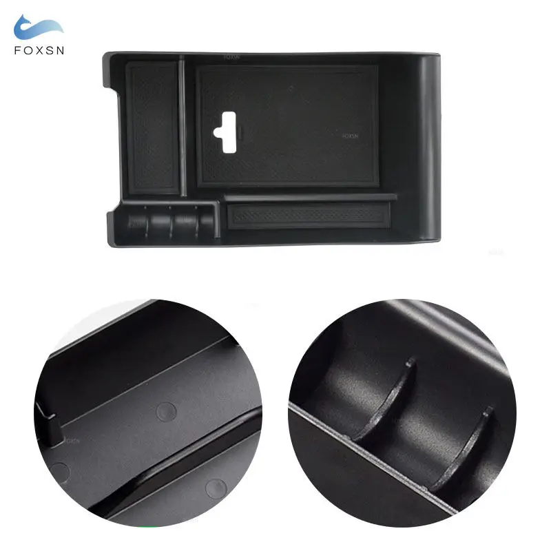 For BMW X5 E70 X6 E71 2014 2015 2016 2017 2018 Car Accessories Console Armrest Box Storage Box Phone Holder Organizer Case