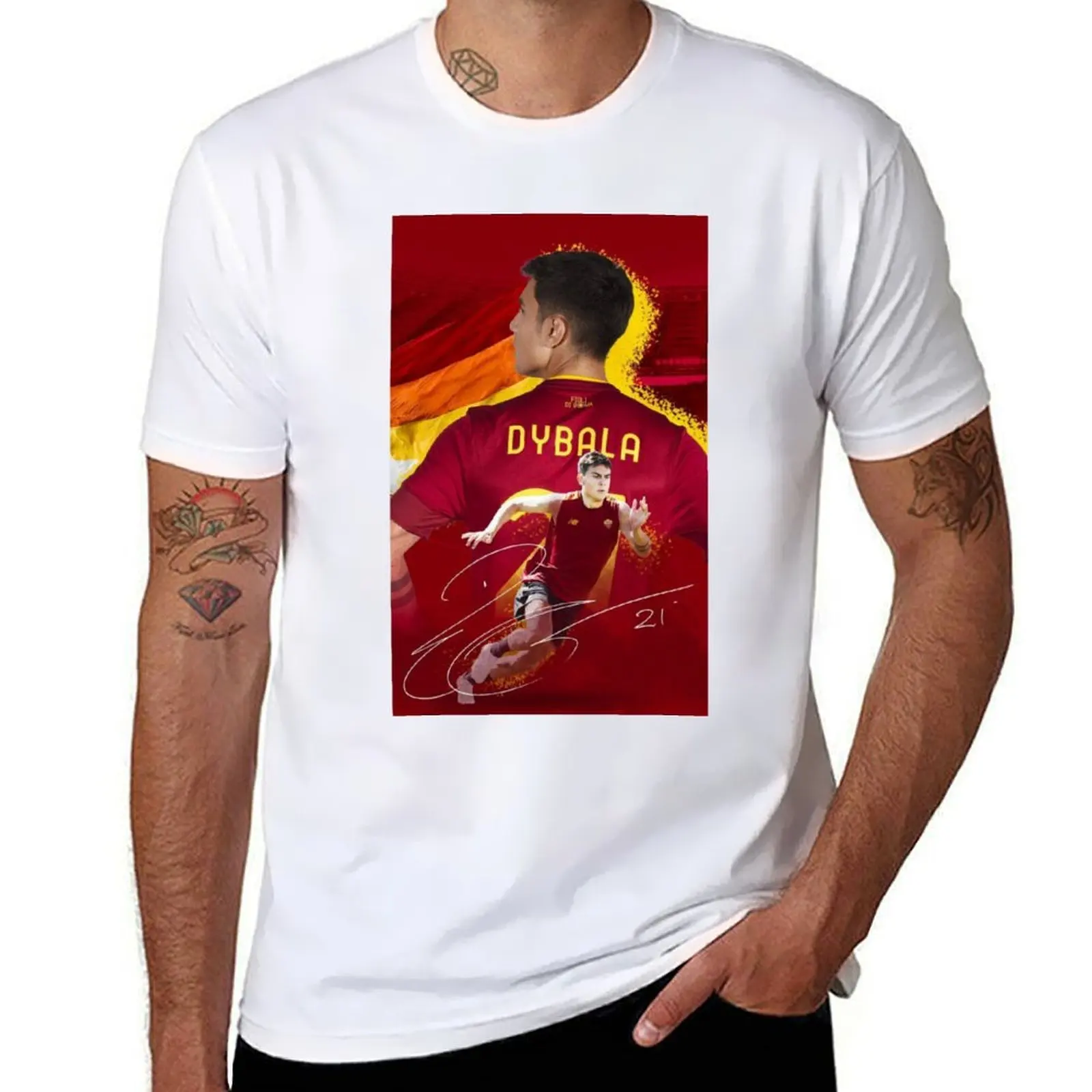 

p dybala T-Shirt Soft Lightweight Cotton T-Shirt