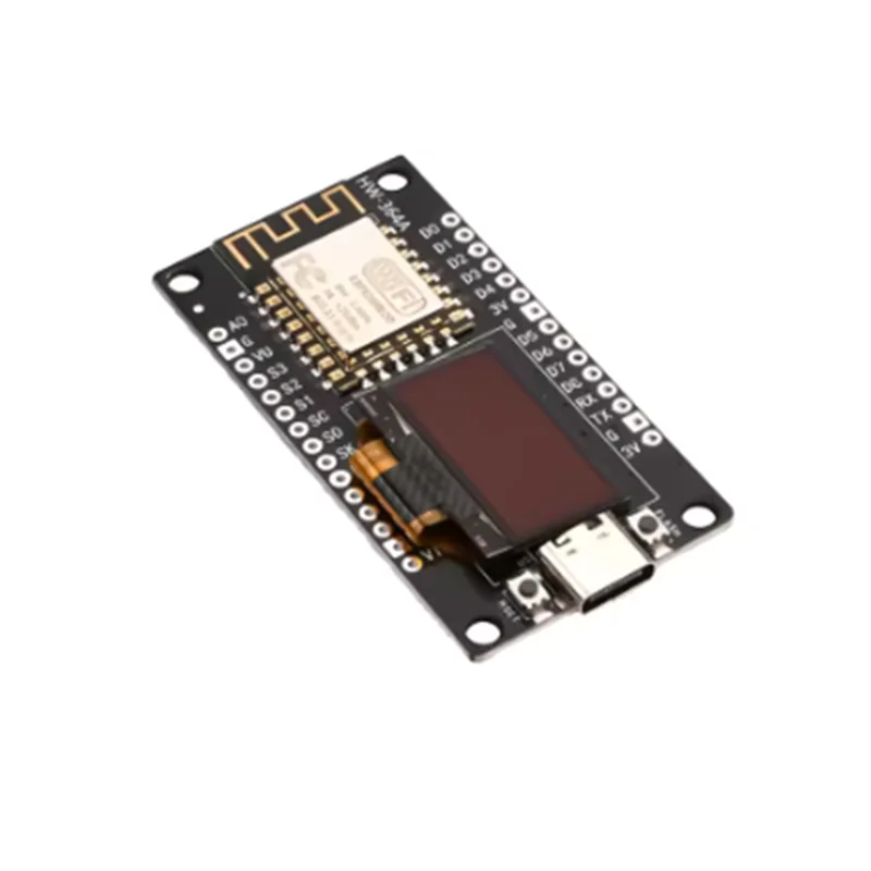 1-10PCS NodeMCU ESP8266 V3 Development Board with 0.96 Inch OLED Display CH340 ESP-12F WiFi Module TYPE-C For Arduino/Micropytho