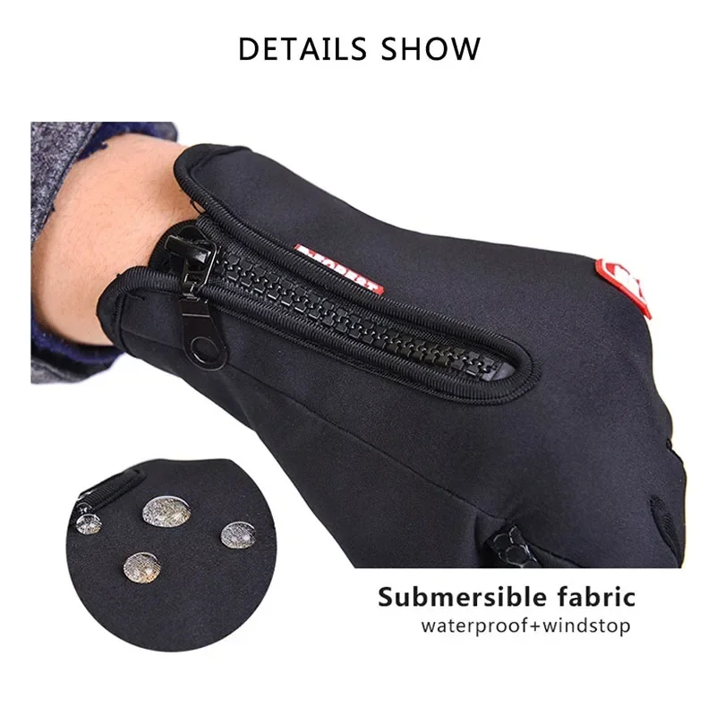 Xiaomi Touchscreen Gloves Winter Thermal Warm Unisex Cycling Bicycle Ski Gloves Outdoor Camping Motorcycle Sports Full Finger