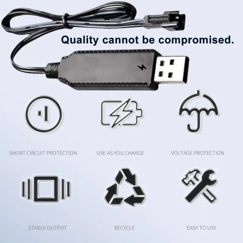 R53C USB-Schnittstellen SM2.0 2P 3,7 V Batterieladekabel mit intelligentem IC-Chip und LED-Licht für Auto- und Flugzeugteile – Detail 4