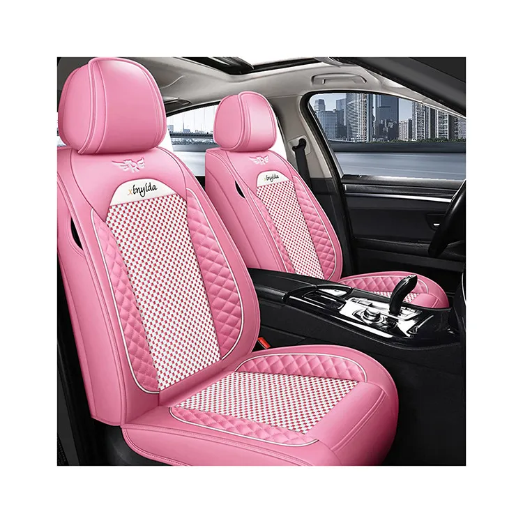 

High Quality Hot Sale Breathable Ice Silk Cushion Cover Car Interior Accsori Airbag Compatible