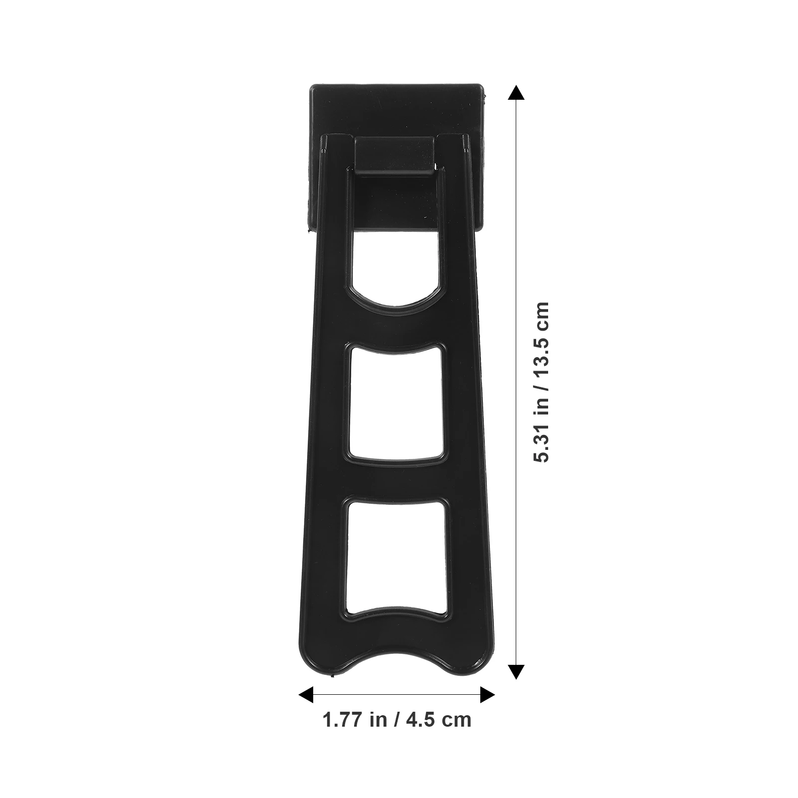 20 Pcs Easel Backs Self-adhesive Photo Frame Stand Picture Holder Backrest Displaying Black