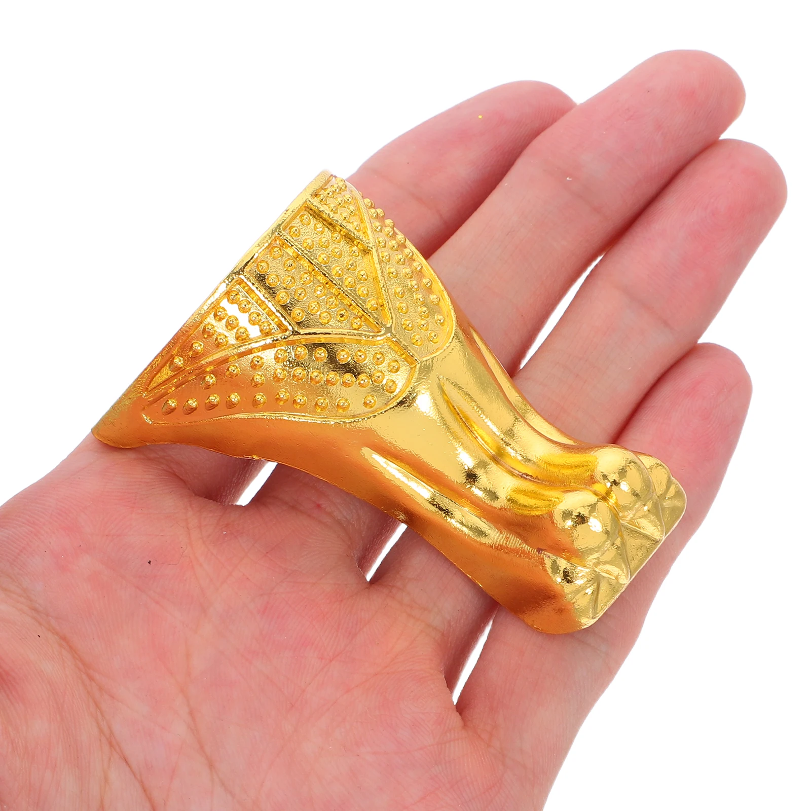 

Bottom Corner Decorative Foot Bag Furniture Vintage Metal Guard Bracket Zinc Alloy