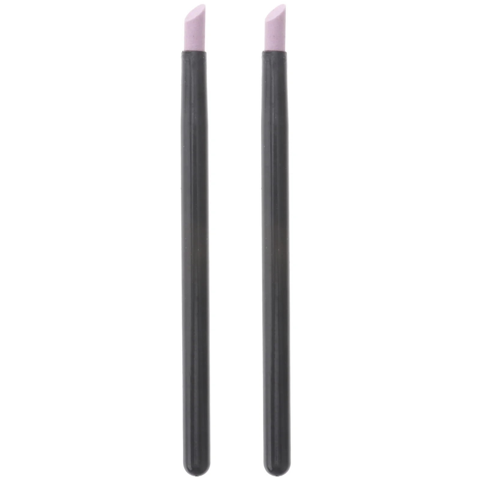 2 Pcs Nail Polish Tool Polished Stick Trimmer Crusty Manicure Tools Rod Scraper