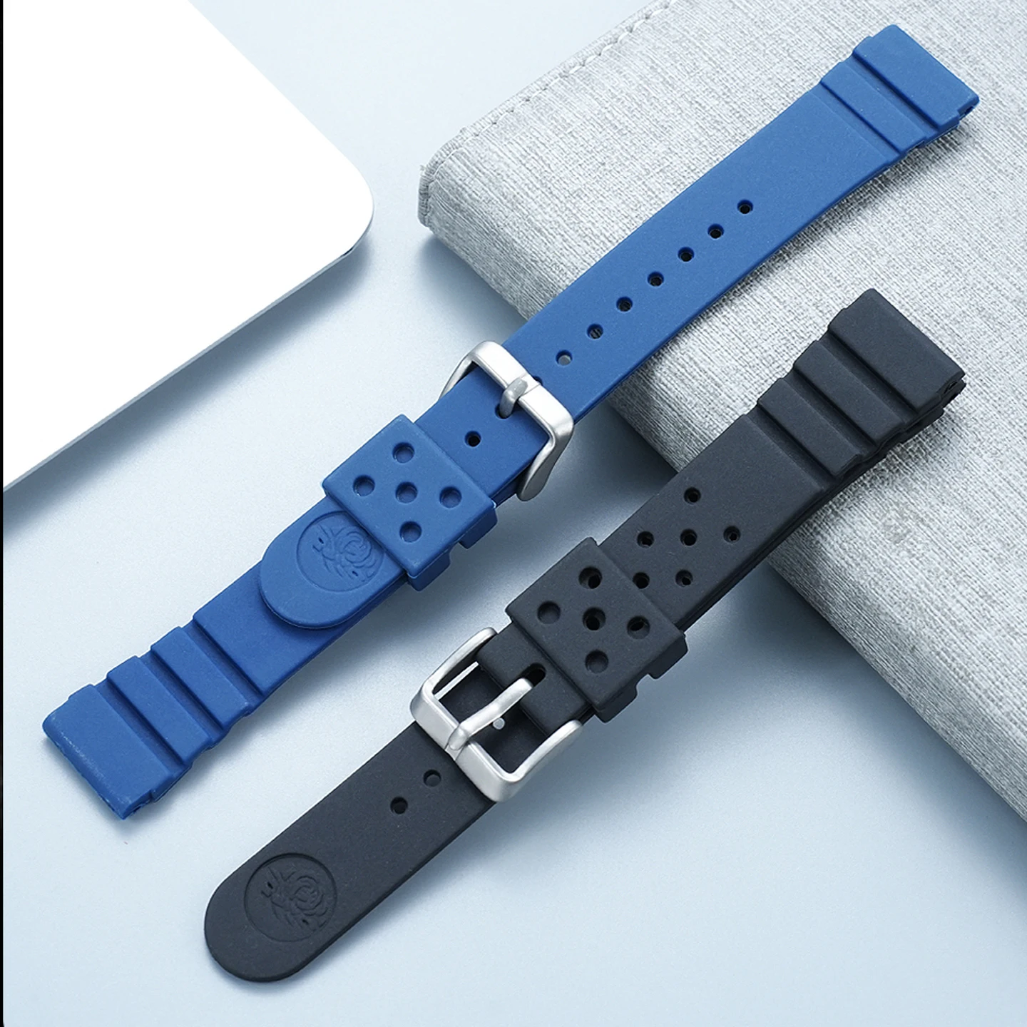 Silicone Rubber Strap 20mm 22m - огляд і ціна Seiko Watch 5 Sports
