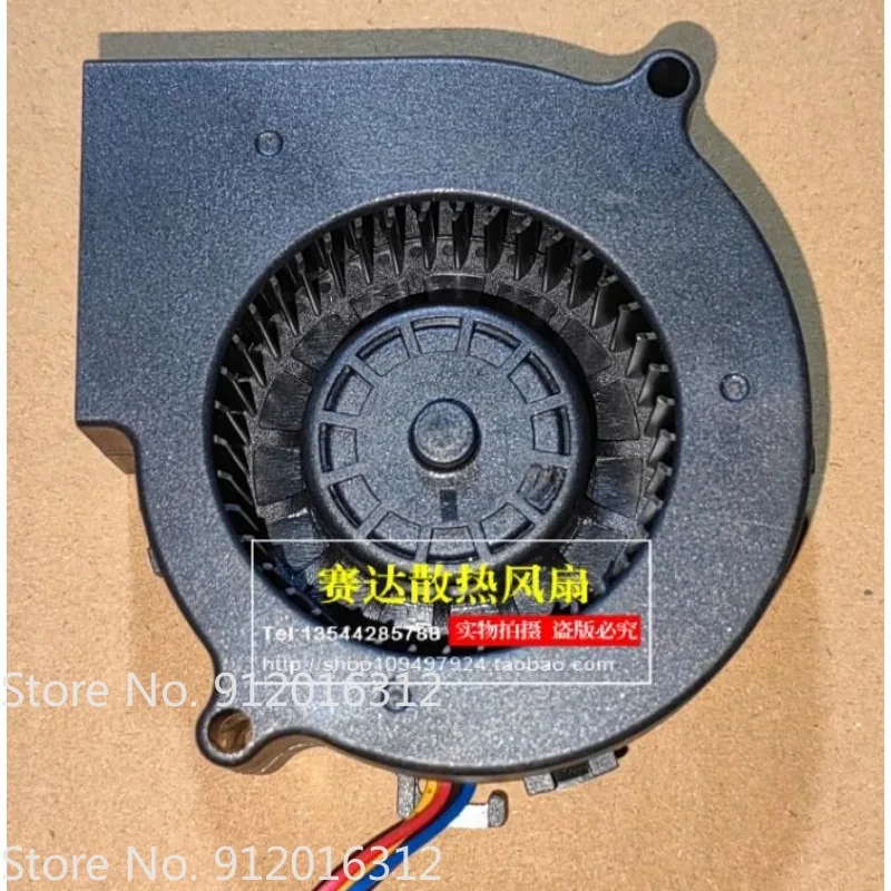 New Cooler Fan for SUNON PF75301B1-1B000-S99 7530 12V 2.40W 4-wire Turbo Blower Cooling Fan 75 * 75 * 30mm
