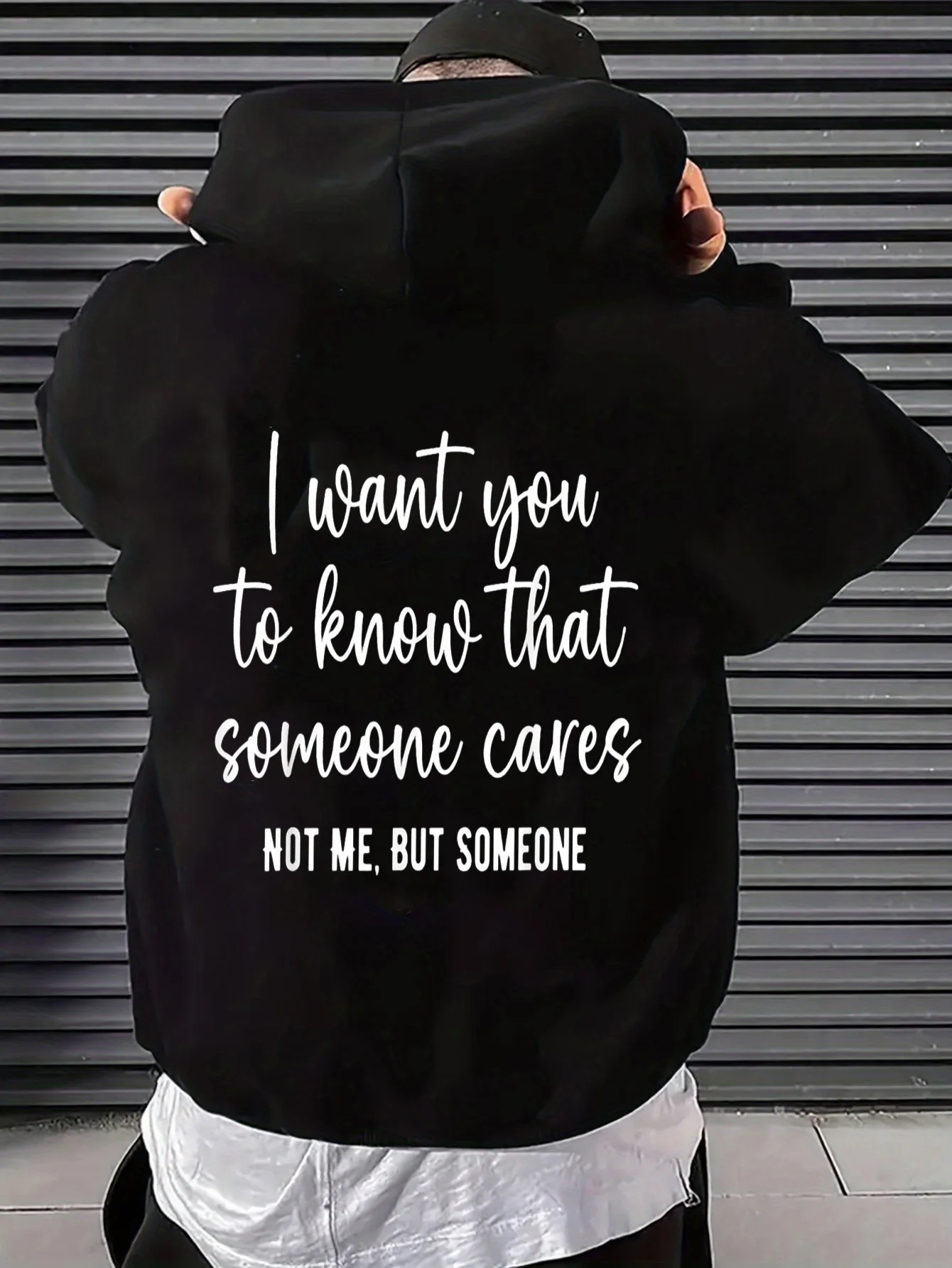 Men's Humorous and Satirical Quote Hoodie 
