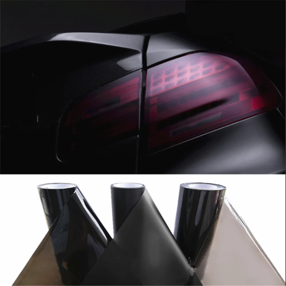 car lights Decorative film for ford focus 2 kia rio chevrolet cruze toyota solaris kia ceed lada vesta opel view 5