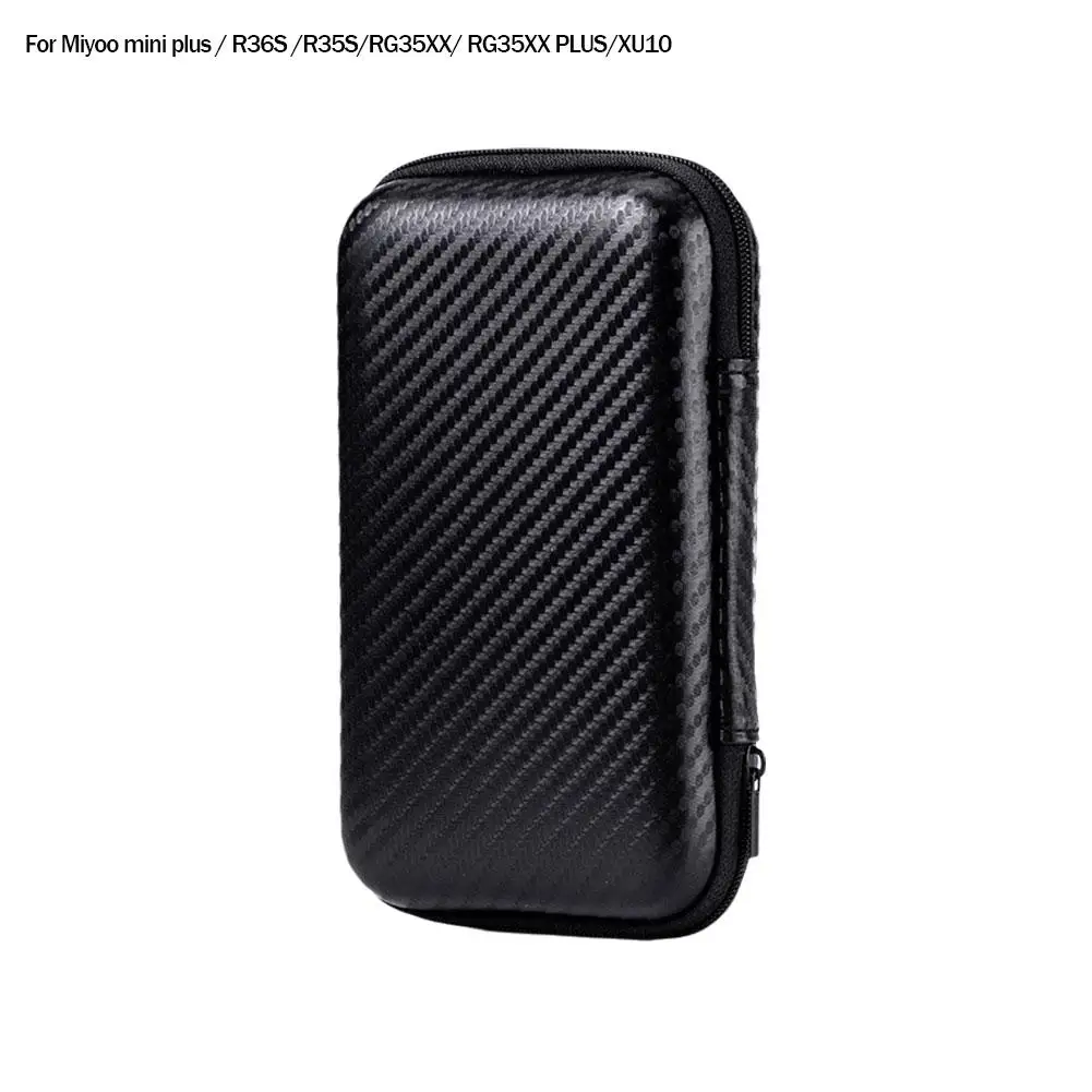 Portable Game CaseRetro Game Console Case Storage Bag Protective Zipper Carry Bag EVA Hard Handbag for Mini Plus/ R36 T5X3