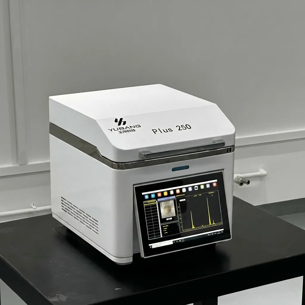 Yubang YB-PLIS-25D High Stability Benchtop Gold Tester Digital XRF Precious Metal Spectrometer Silver Platinum Purity Analyzer