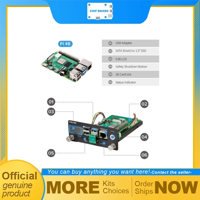 UCTRONICS Pi Rack Pro 1U 19