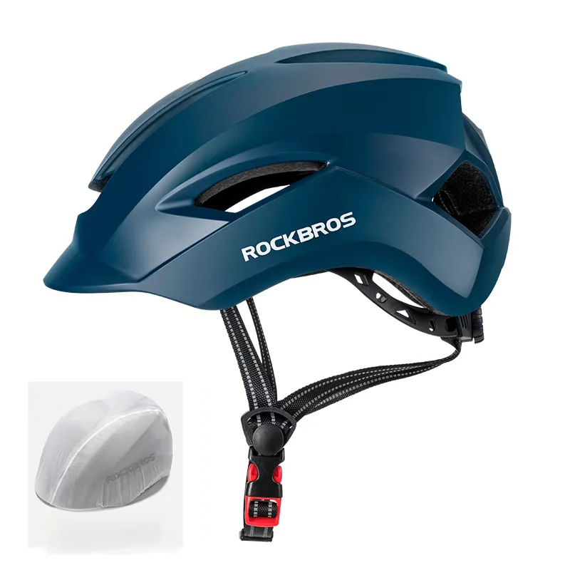 خوذة ركوب الدراجات الجديدة لعام 2025 مع قفل مضاد للسرقة وغطاء مطر أبيض قابل للتعديل خوذة دراجة سكوتر للجنسين لسلامة الدراجات النارية