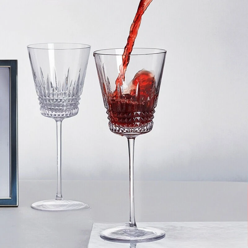 

Crystal red wine glass set Nordic tall white wine glass high-end