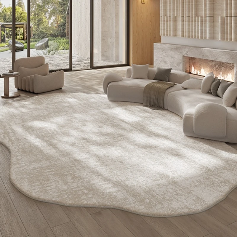 

Nordic Style Bedroom Decor Plush Carpet Irregular Shape Carpets for Living Room Thick Washable Bedside Floor Mat Fluffy Soft Rug