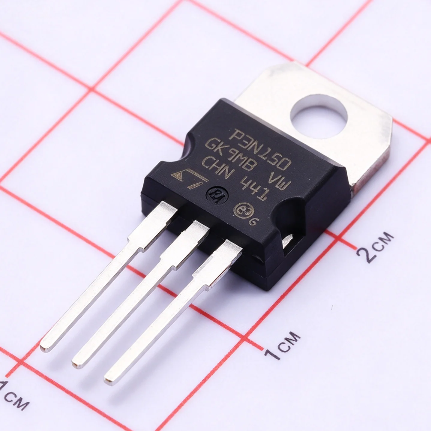 1PCS STP3N150 Marking P3N150 TO-220AB-3 1.5KV 1500V 2.5A 140W 9Ω 9 ohms N-channel NEW Original Field-Effect Transistor MOSFETs