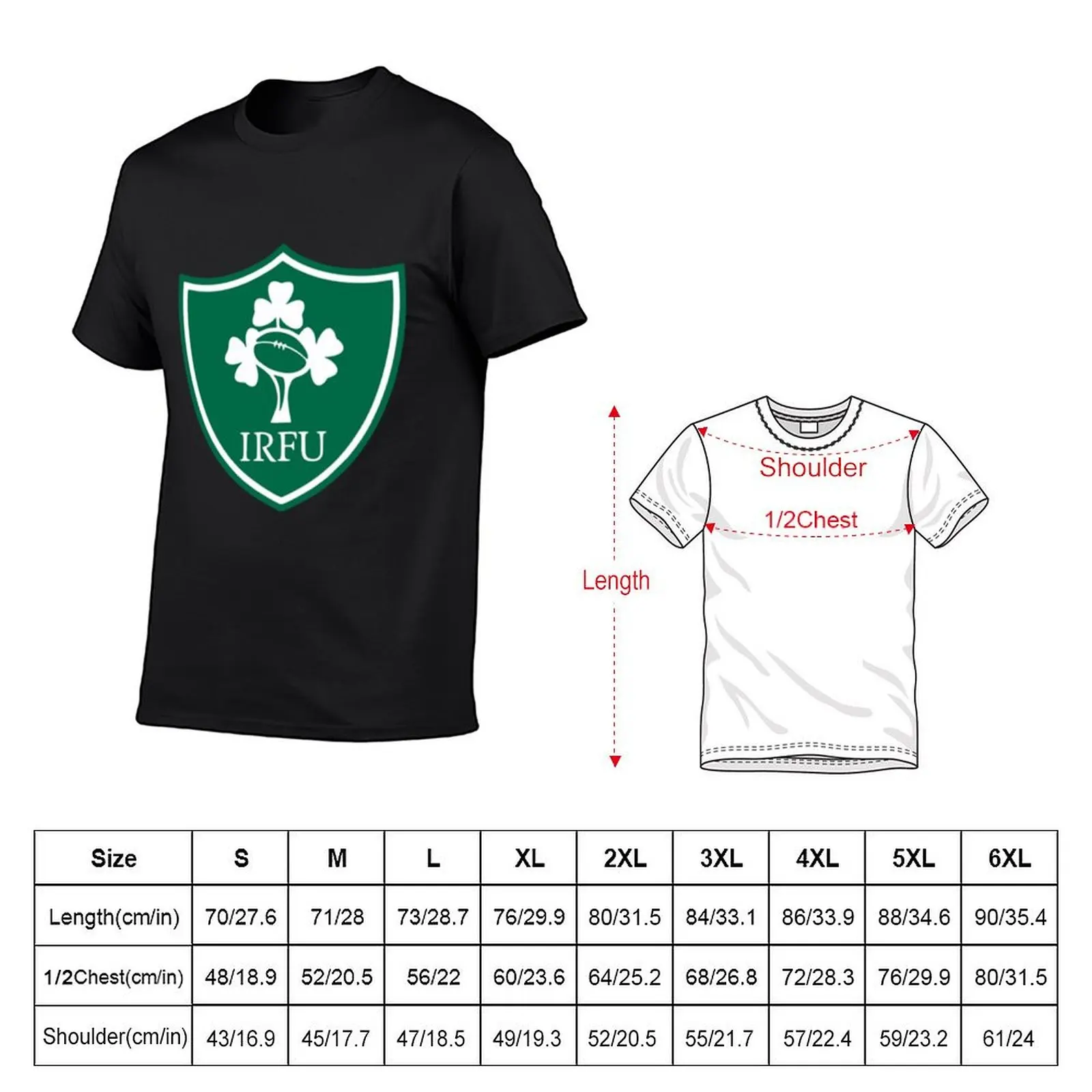 Top Best IRFU Connacht Ireland Design T-Shirt plus size tops vintage plain t shirts men