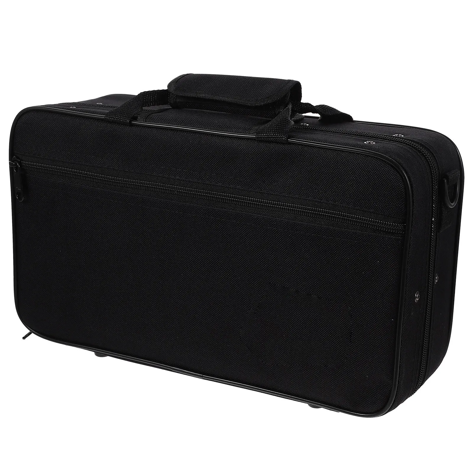 

Clarinet Carrying Case Black Bag for Woodwind Instrument Lightweight Portable Storage Padded Holder Box Accessories