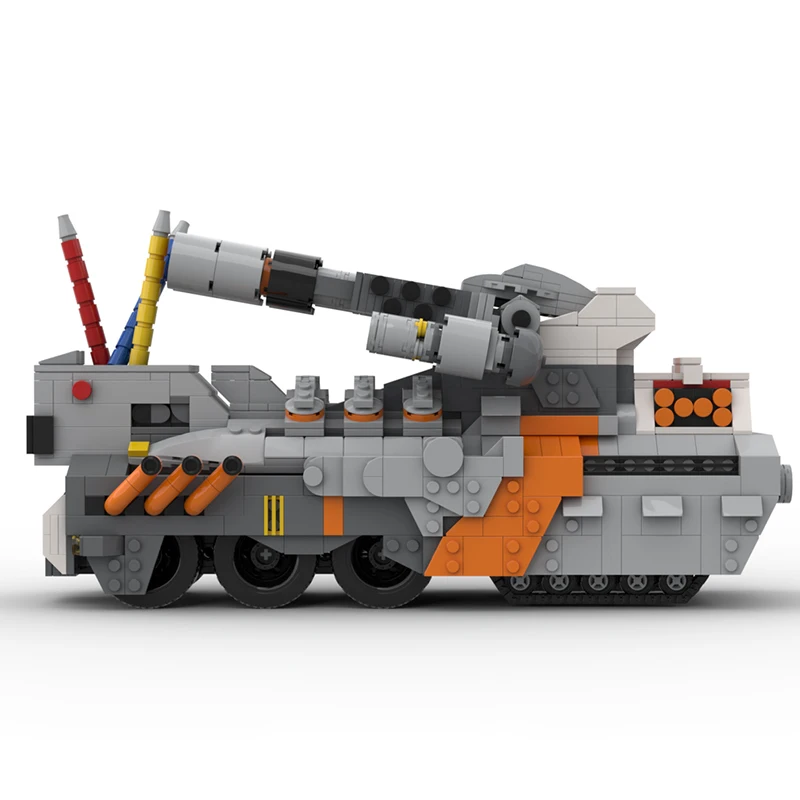 1195PCS MOC MOG Alteisen Pen Holder Functional Train Model from NIKKEes Compact Desk Decor Modular Building Building Blocks Gift