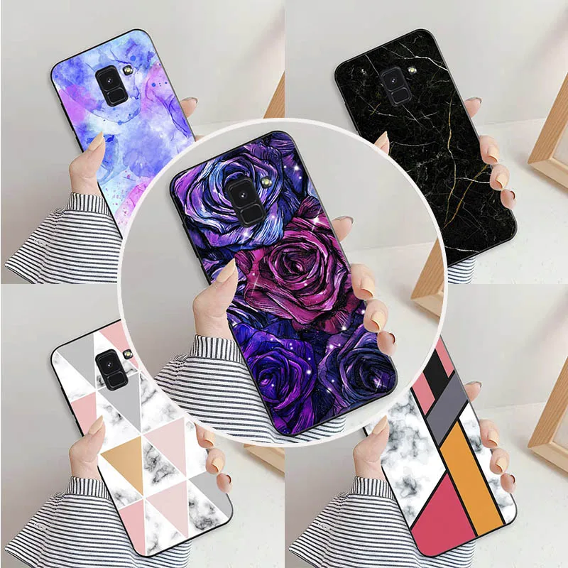 Silicon Case For Samsung Galaxy A8 Plus 2018 A7 2018 A730 6.0