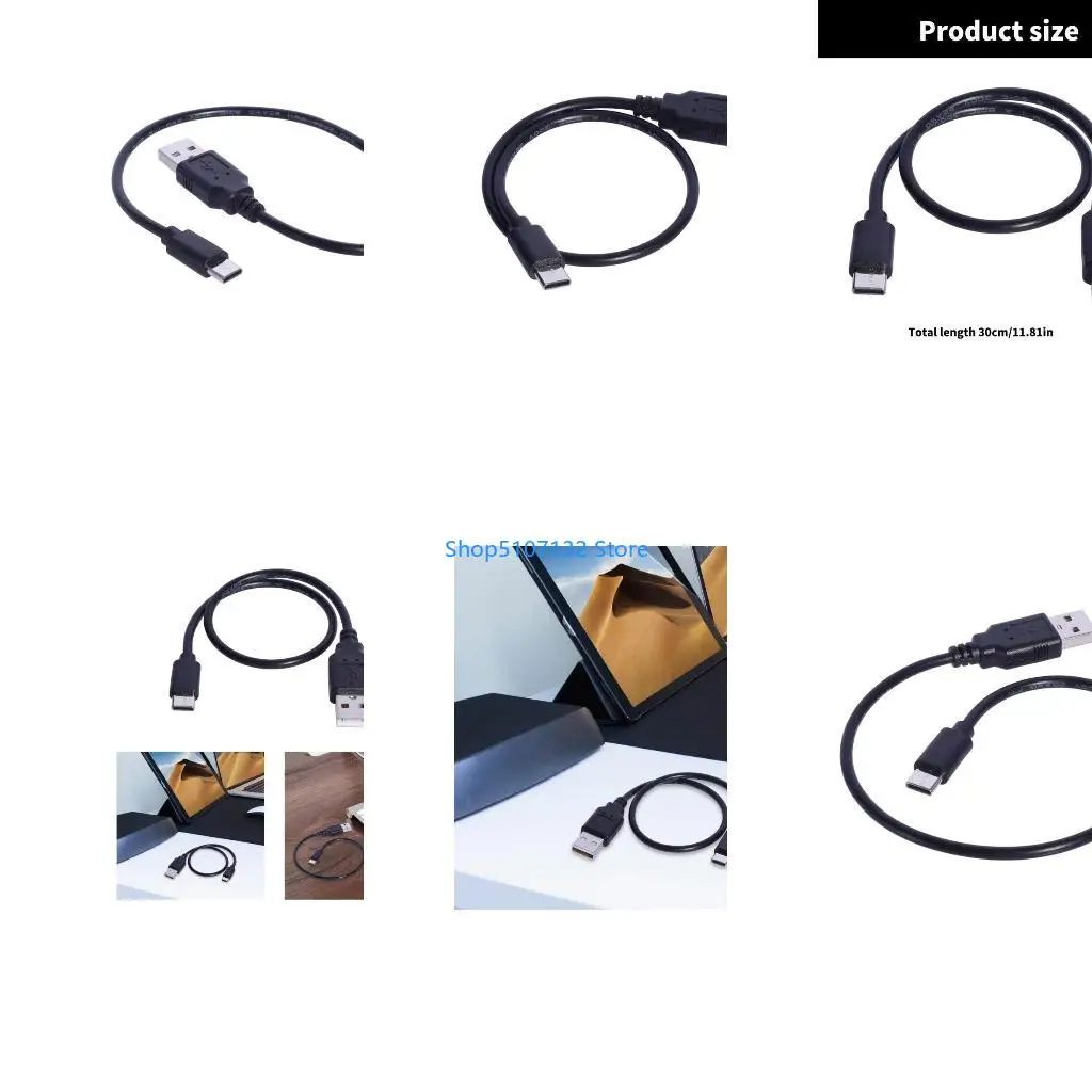 87HD Durability USB C Power Cable for Efficient Device 5V 15W Charging Wire