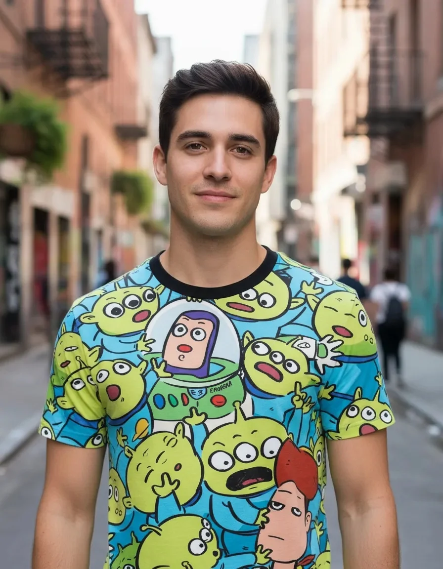 

Летняя футболка с 3D-принтом Базза Лайтера из мультфильма «История игрушек», размеры для детей и взрослых, комплект для всей семьи, женский топ с коротким рукавом