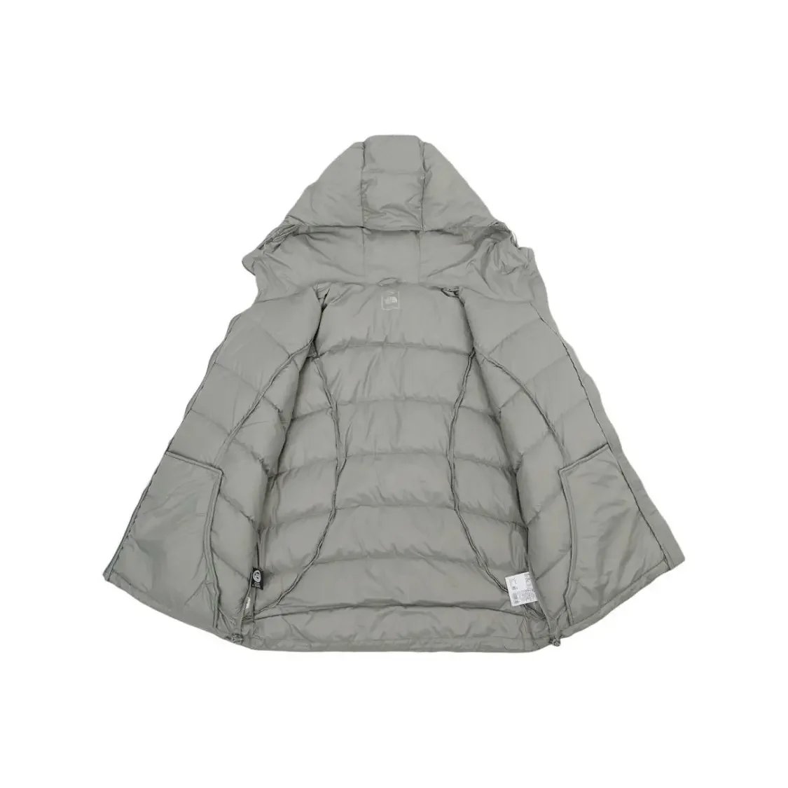 THE NORTH FACE RUTA Windproof Three-proof Slim-fit and Warm Letter Zipper Hooded Long Sleeve Down Jacket Men's NJ1DS57C