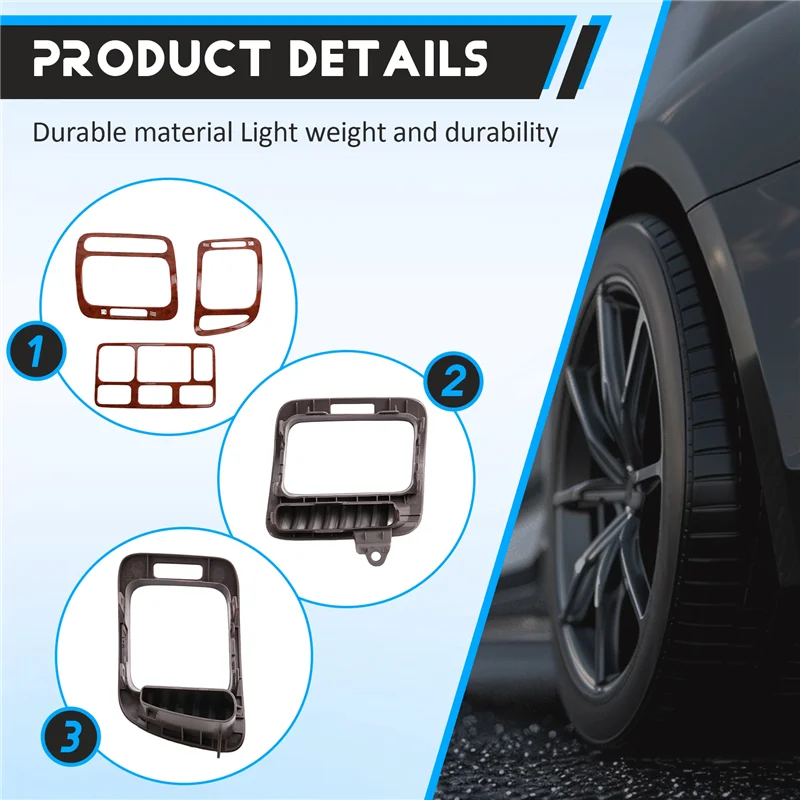 

Lasting Car Interior A/C Air Vent Penal Insect Replacement For Toyota Land Cruiser 100 Ujz100 FJ100 LC100 Accessories