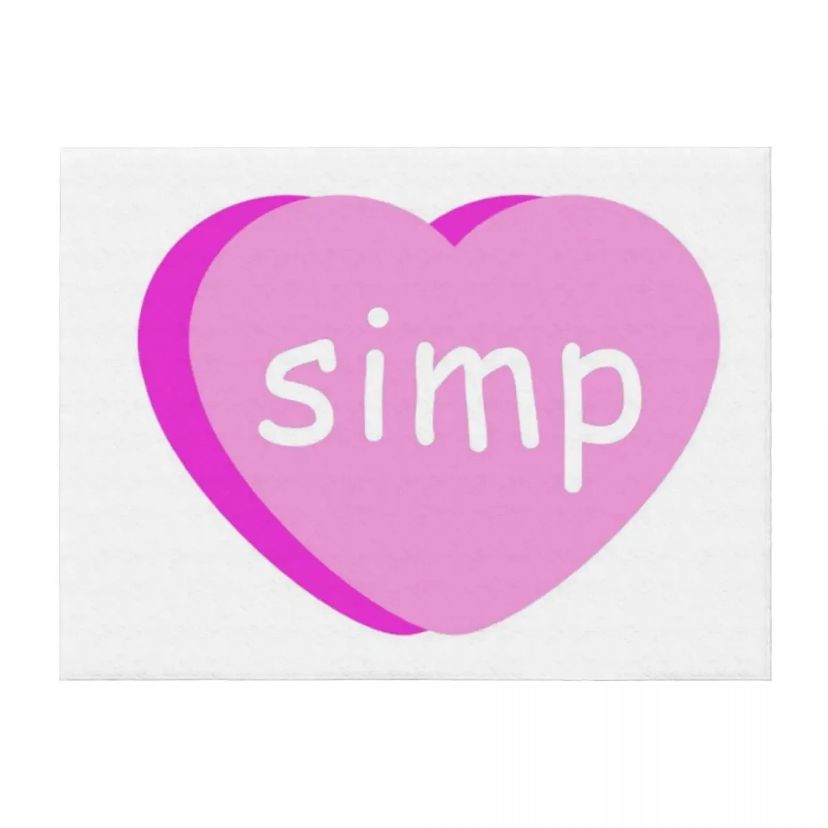 

Simp Throw Blanket Decorative Sofa Cute Travel Bed covers Blankets