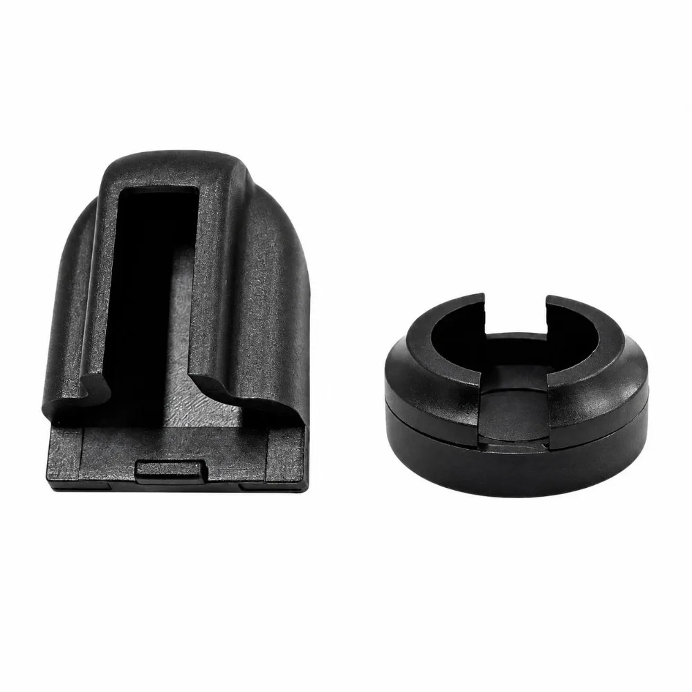 16Pcs Snap-On Bar Clamp Replacement Pads Scratch-Proof Black Plastic Clamp Protector Pads Direct Swap Fit Buffer Feet Pads