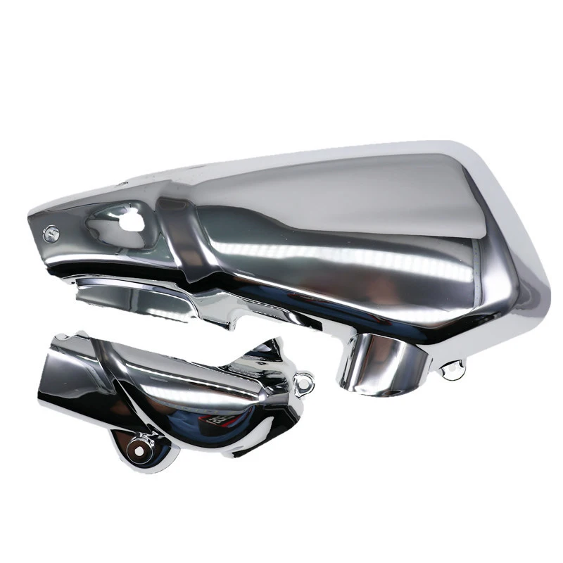 Motorcycle Scooter Air Filter Cover Shell Air Cleaner Assembly for DIO50 ZX34 ZX50 AF34/AF35​ ​Chrome