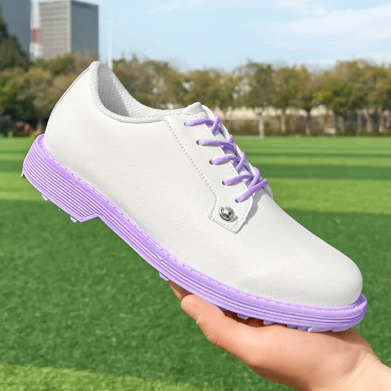 

Professional Golf Training for Women Big Size Leather Sport Shoes Female Brand Designer Walking Shoe Golf Shoes Woman