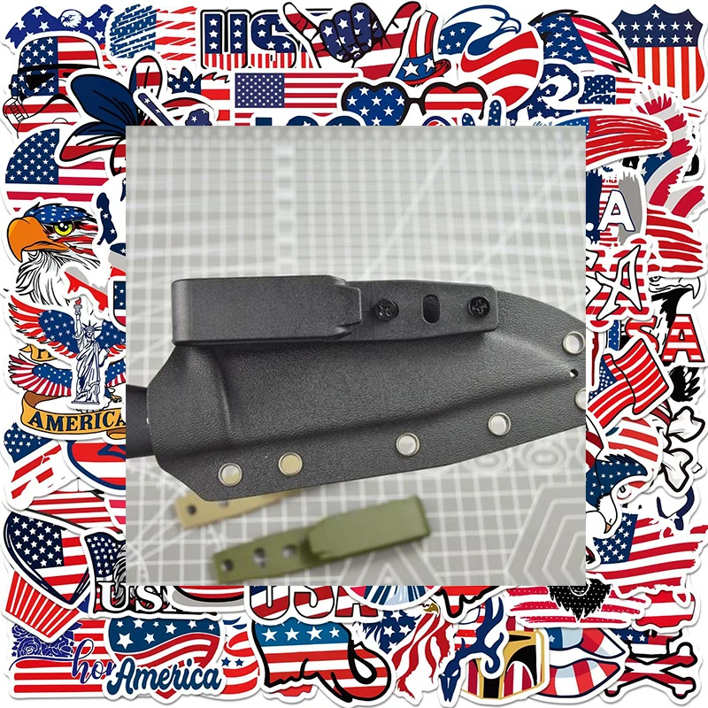 8 Sizes US Flag Liberty Image Patterns KYDEX Thermoform Sheet Thermoplastic Board Plate Material For Holsters Scabbard Sheath