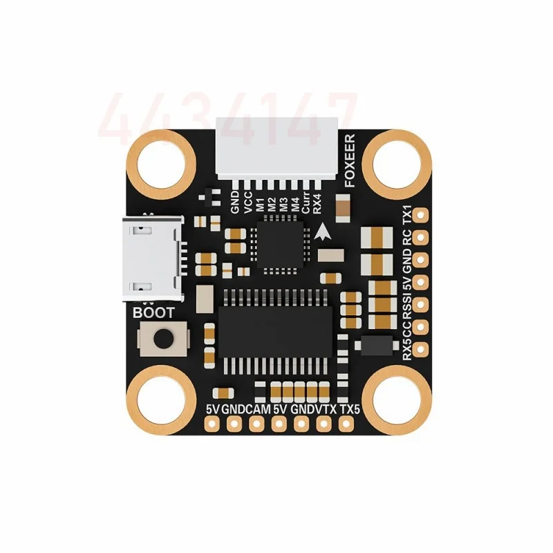 Foxeer F722 V4 Mini MPU6000 / pro 5V BEC OSD BlackBox Flight Controller 20X20mm 2-6S LIPO for FPV Freestyle Drones DIY Parts