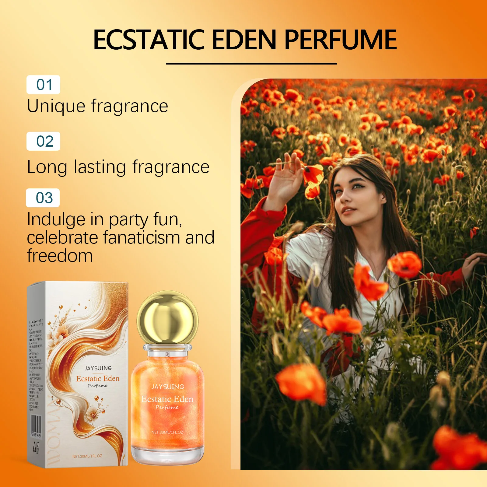 Dating Perfume Women Perfume Spray Long Lasting Pheromone Fragrance Plant Floral Scent Body Spray Refreshing Charm Eau De Parfum