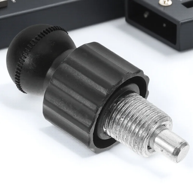 

Fitness Equipment Spring Knob Adjustable Pop Pull Pin Compact Size Easy Operation Exercise Bike Replacement Parts