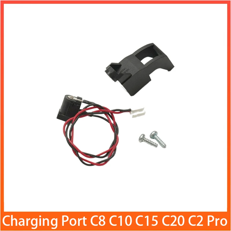 

Original Charging Port for Segway Ninebot ZING C2 C2 Pro C2 Pro SE Electric Scooter Parts KickScooter Charging Cable Accessories