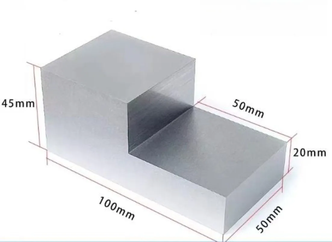 EDM Parts L Shape Vertical Corrector For CHMER,SEIBU,ACCUTEX Low Speed CNC Wire Cutting Machine