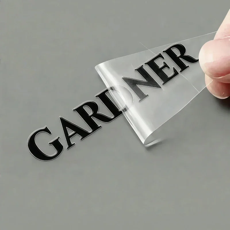 Stickers Personalized Logo Custom Sticker Transfer Sticker Personalized Wedding Labels 3D UV Waterproof Car Glass Bottle