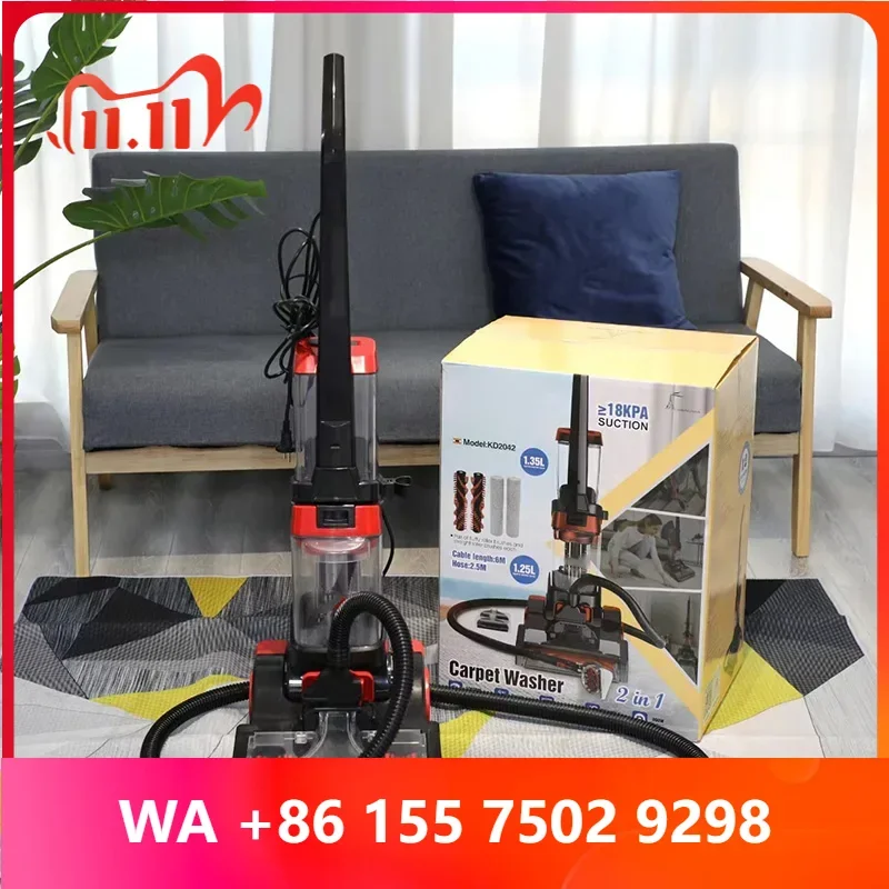 Scrub Deluxe Carpet Cleaner hine, for Carpet and Upholstery, Deep Cleaning Carpet Shampooer, Deodorizer
