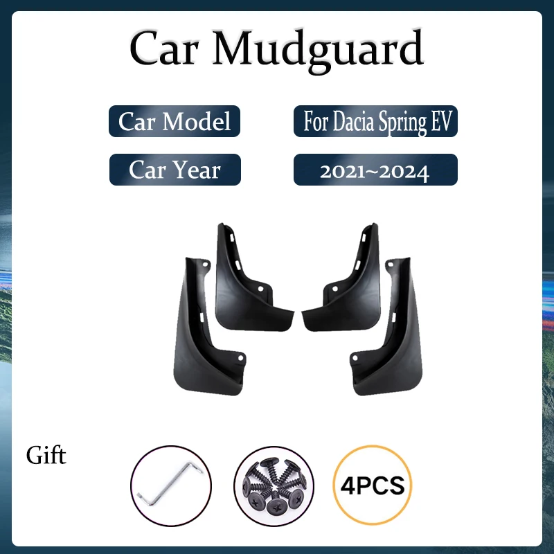 Car Mudguards For Dacia Spring - Tech Accessories Dacia 评论和价格