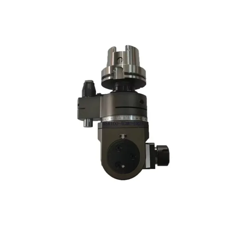 2025Factory Direct HSK100 AGMU ER25 Universal Angle Head Side Milling Head Machine Tools Accessory