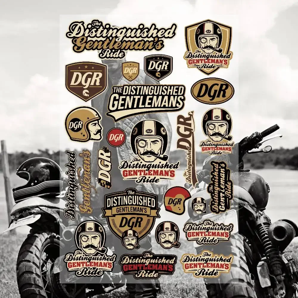 D-G-r Aesthetic Graffiti Stickers Waterproof PVC Decals for Car Motorcycle Skateboard Helmet Notebook