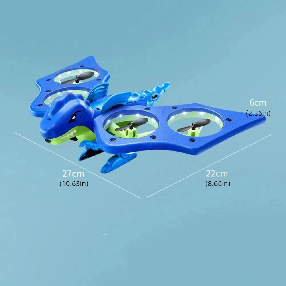 EPP Foam Dinosaurs RC Vliegtuig RC Drones Oplaadbare afstandsbediening Foam Fighter 2.4G Stunt Gravity Sensing