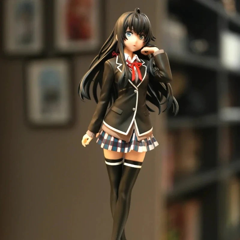 私の手作りの青春ロマンスストーリーのフィギュア - 桜田ユナ スタンディングフィギュア デスクトップデコレーション アニメコレクターファン向け