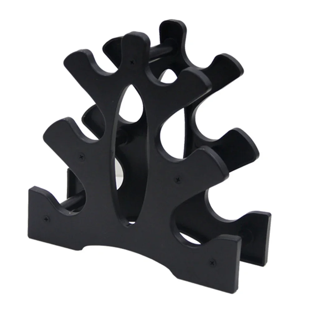 Weight Storage Organizer 3 Tier Dumbbell Rack Stand Only Compact Weight Rack for Dumbbells Small for Home Gym Workout