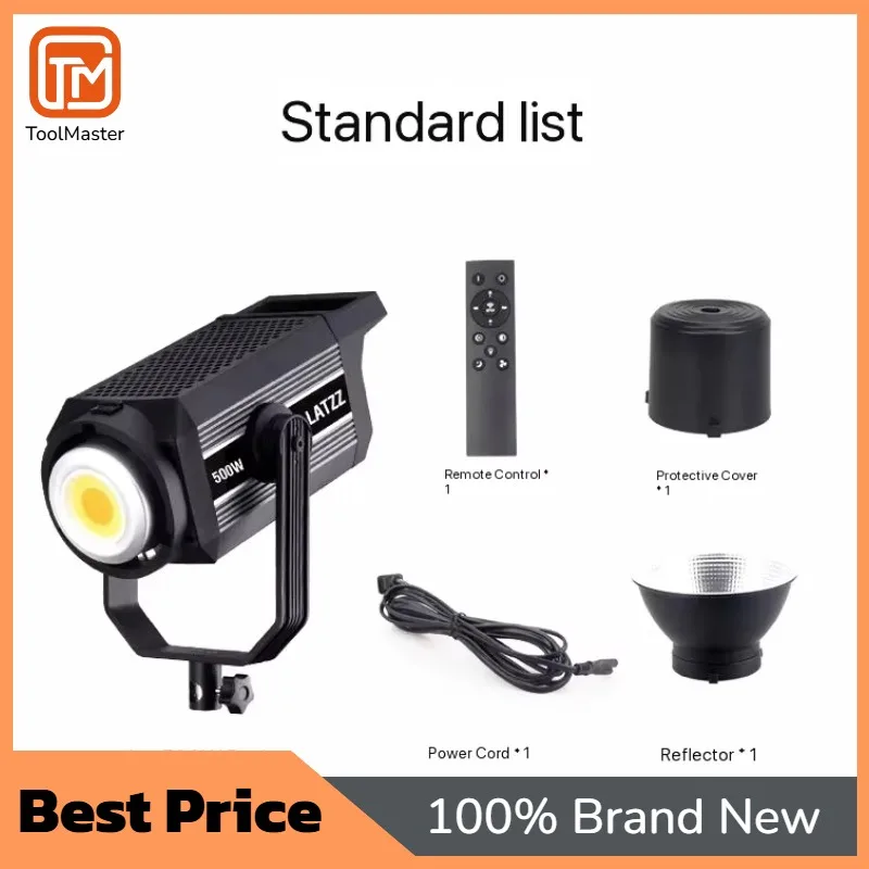 

【Hot Sale】LATZZ 500W LED Video Light 2800k-6800k Photography Light APP Control Studio Photo Lamp Light For Live Broadcast